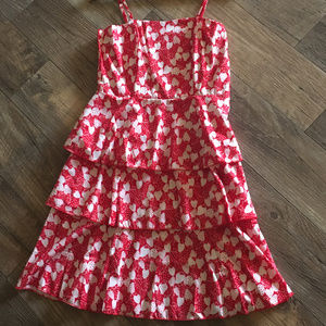 Strawberry Tierred Dress